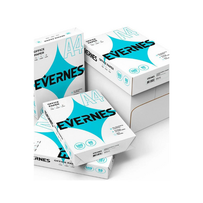  EVERNES Office Paper A4 Fotokopi Kağıdı 80 g 1 koli 5 Paket 2500 Sayfa