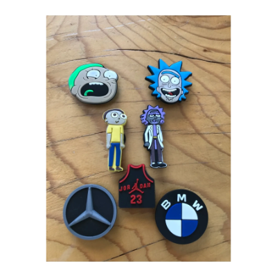  
  Crocs Jibbitz Terlik Süsü Rick And Morty Air Jordan Mercrdes Bmw