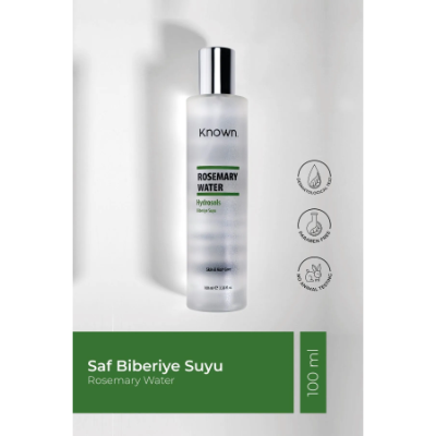  
  KNOWN. Saf Biberiye Suyu Saç Güçlendirici - Hydrosols