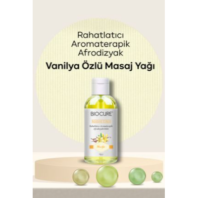 Biocure Rahatlatıcı Afrodizyak Etkili Masaj Yağı