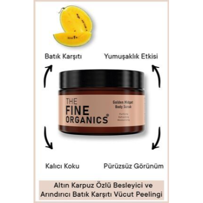  
Minyatür Altın Karpuz Özlü Besleyici ve Arındırıcı Batık Karşıtı Vücut Peelingi
